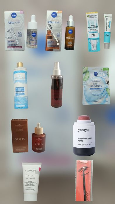 Разменям и продавам . Козметика от Bellebox , Yenges , Kiko M