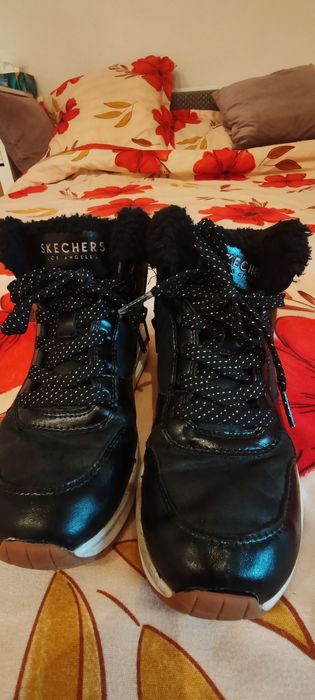 Ghete fetița Skechers 33 și HM 32 - pachet promo