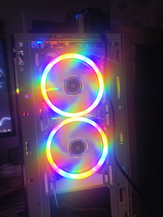 RGB корпусные куллера 3шт.