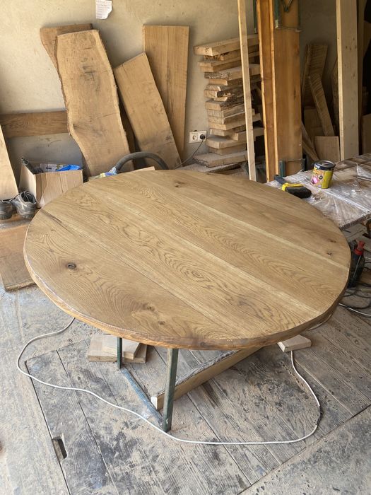 Produc blaturi rotunde din lemn masiv