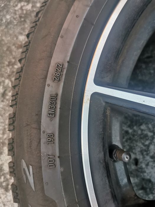 jante DOTZ + anvelope iarna Pirelli 225 55 R17; DOT0224 ; 7mm