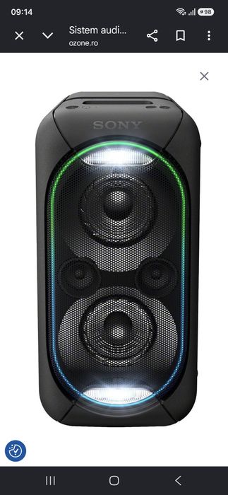 Vand boxa portabila sony gtk xb60