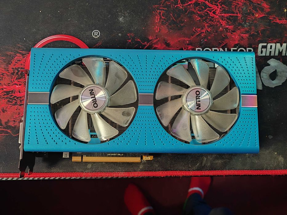 Cooler placa video AMD RX 580 Nitro