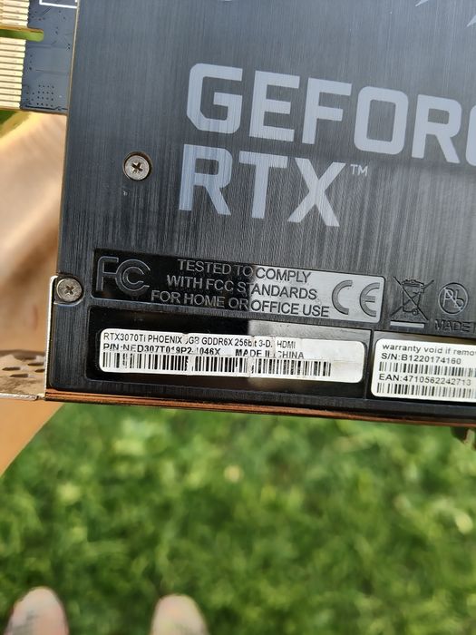 Продам видеокарты RTX 2060 RTX 3070ti