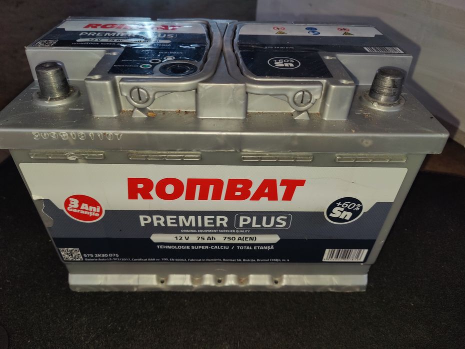baterie nouă Rombat 75ah