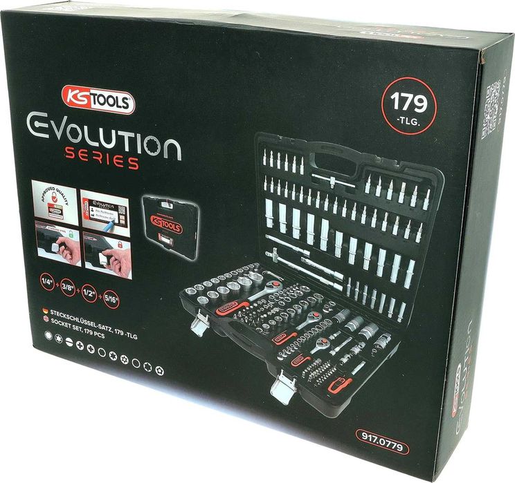 KS Tools 917.0779, 179-piese - trusa chei