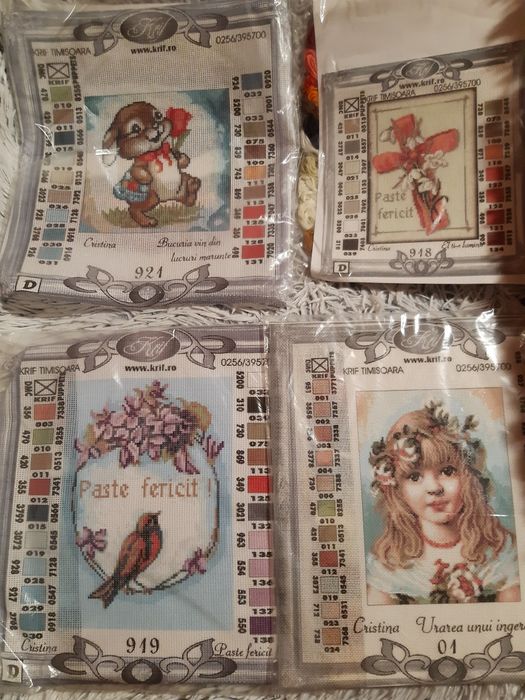 Goblen pictat +set de ate