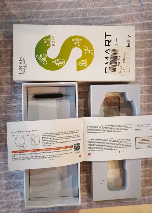 Смарт Часовник Lige 2024