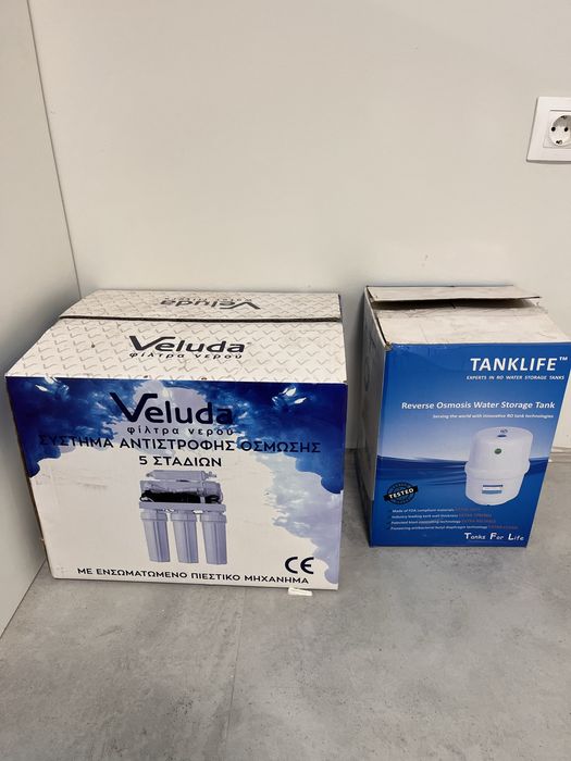 НОВ  пречиствател за вода с обратна осмоза