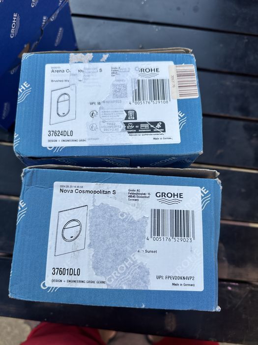 Clapeta cu dubla actionare Grohe culoare Bronze