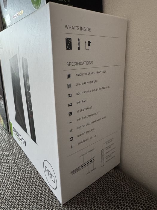NVIDIA Shield Pro GARANȚIE, la cutie, ultimul model