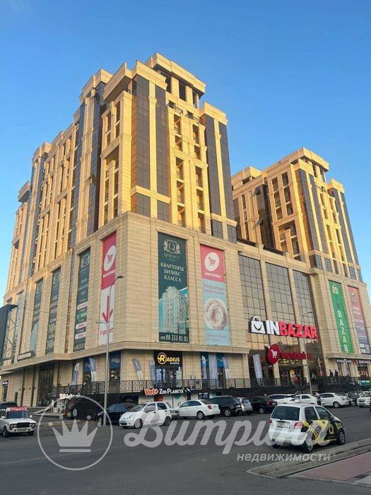 2-комнатная квартира Карасу1 евроремонт ЖК Qorasuv Plaza.Кадастр есть!
