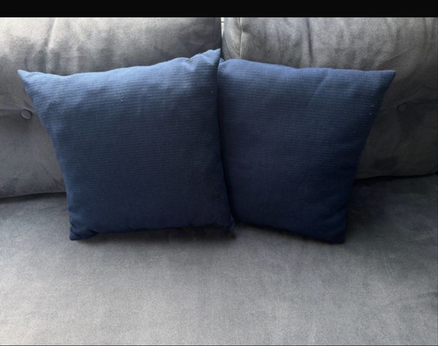 Set Perne albastre inchis bleumaren 40x40