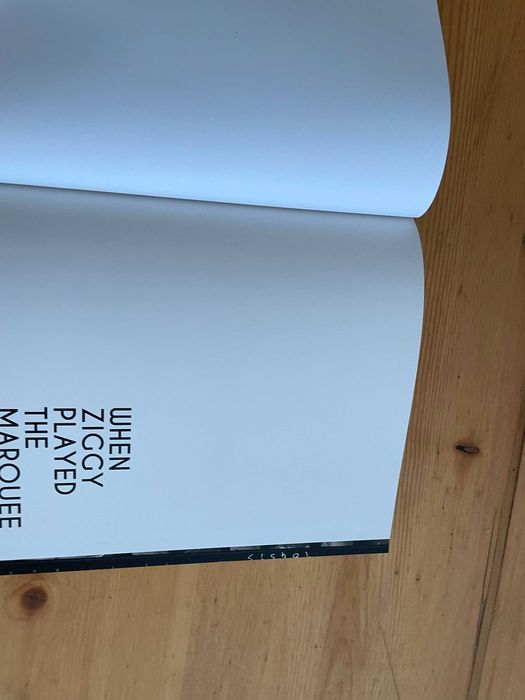 When Ziggy Played the Marquee, carte album foto muzica David Bowie