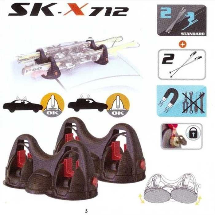 Suport magnetic schiuri, Green Valley 812712B