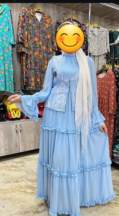 Платье на кудалык, келин шай прокад