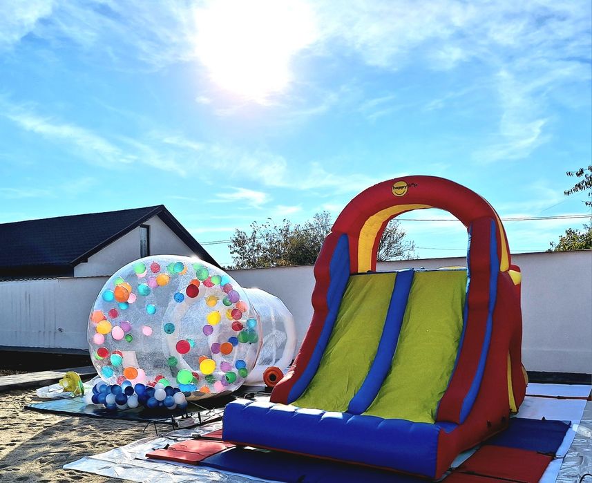 Bubble house - Topogan (tobogan)gonflabil - Foto corner - Vata Zahar -