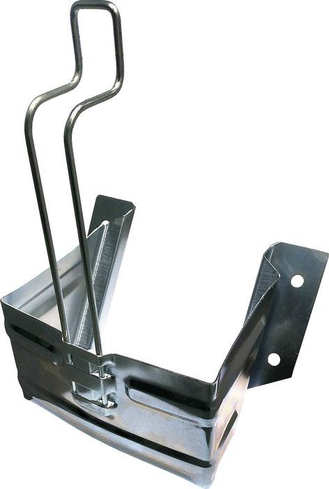 Клин за колела LOKHEN G46 с метална вложка и монтажна скоба