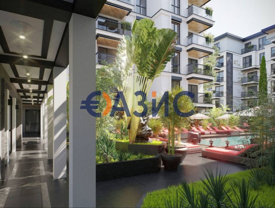 Продава се Двустаен апартамент в к.к. Слънчев бряг - 55 кв.м за 1020 €/кв.м - Снимка #11