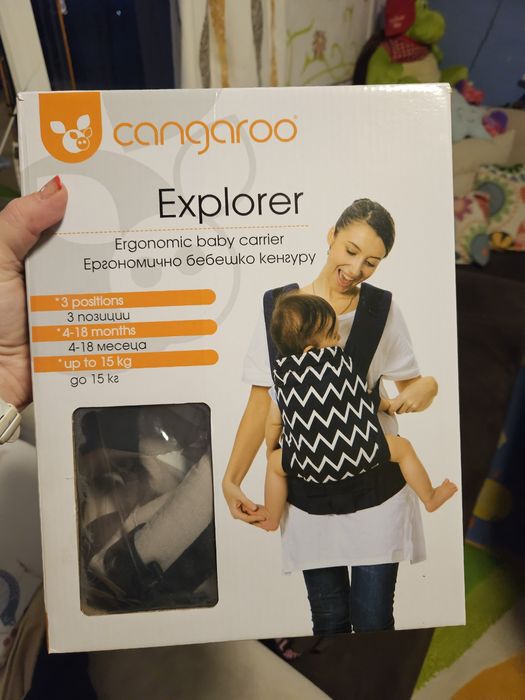 Ергономично бебешко кенгуру