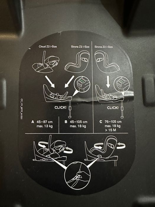 Cybex Cloud Z2 + база