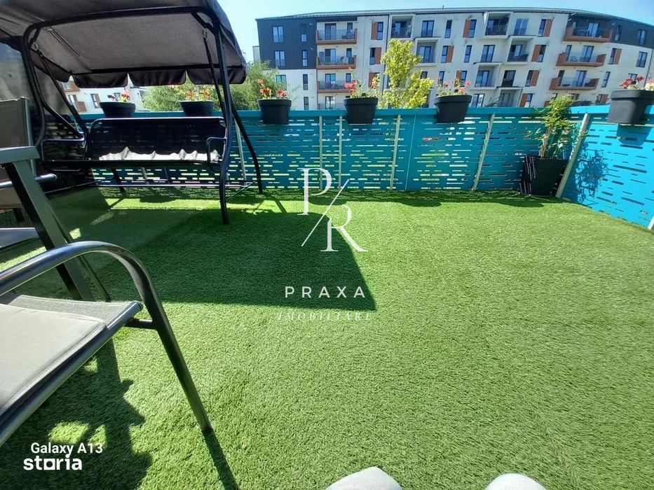 Apartament 3 camere, 60mp utili+20mp terasa, garaj, LIFT, mobilat, zon
