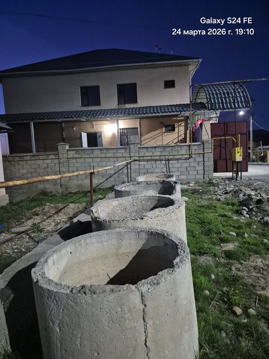 Железнобетонные кольца для септика