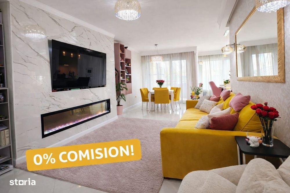 0% COMISION! Apartament 3 camere, 81mp, 2 terase, parcare, Sopor