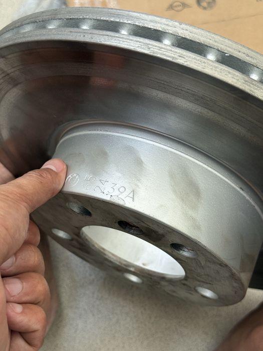 Vănd disc frana ventilat BMW punte fata - stanga sau dreapta, Ø312mm Cod OE 34118848417