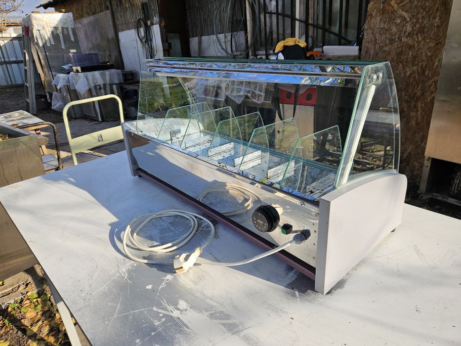 Топла Витрина настолна хоризонтална за Ядки 6 вида