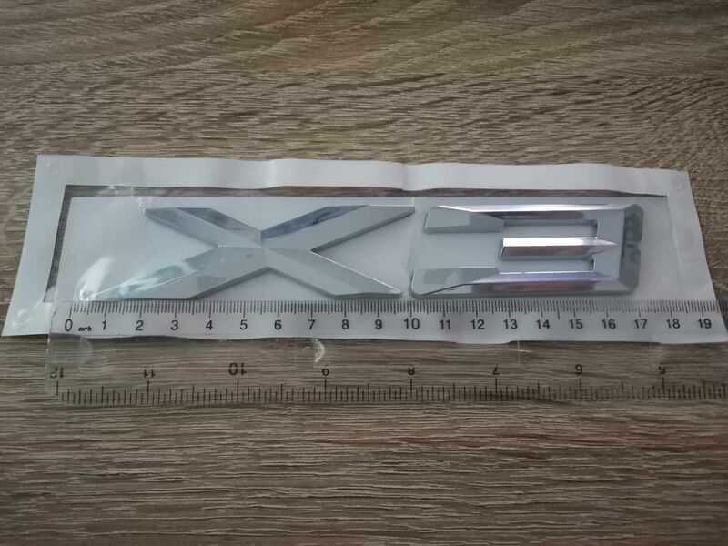 сребриста емблема за BMW X3