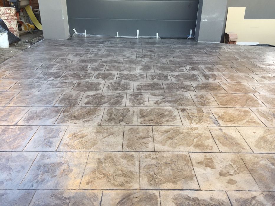 Beton amprentat Dumbravita