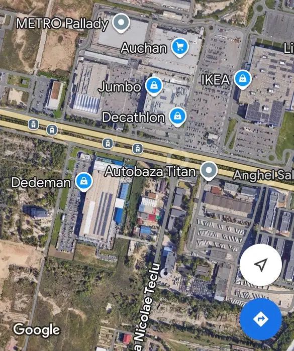 Teren intravilan 700-800 m Manolache Pallady Ilfov A2 metrou Auchan sector 3 utilitati mijloc transport comun RATB ideal constructie casa la strada