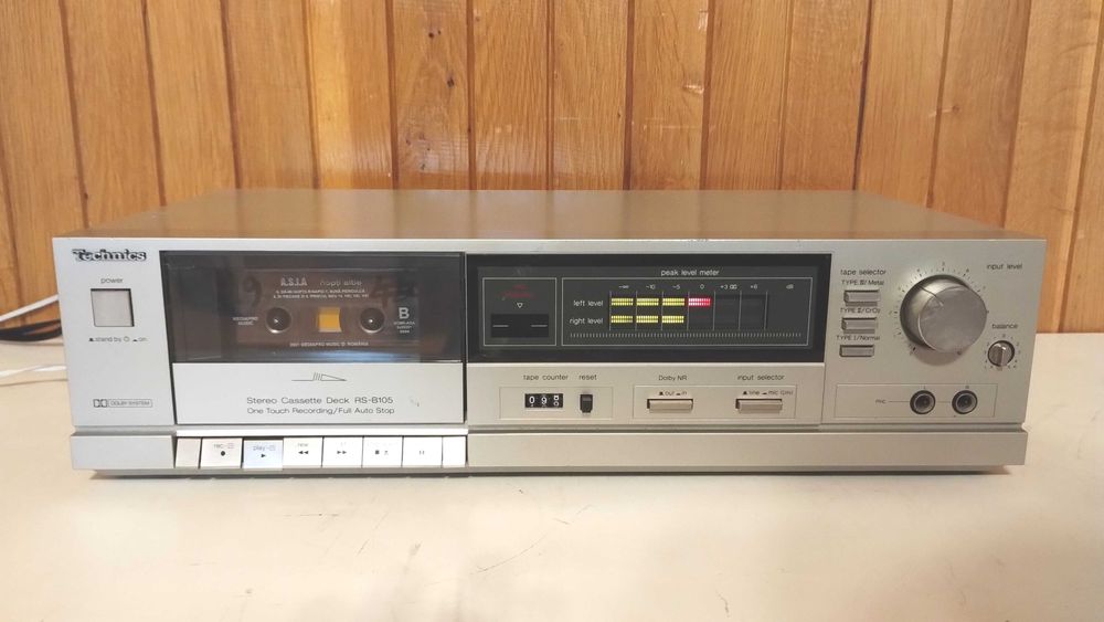 casetofon deck Technics RSB105 radio
