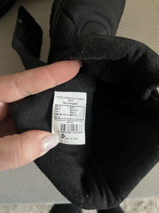 Ghete Ploaie/zapada waterproof Quechua marimea 30 si 33