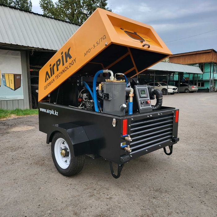 Дизельный передвижной компрессор