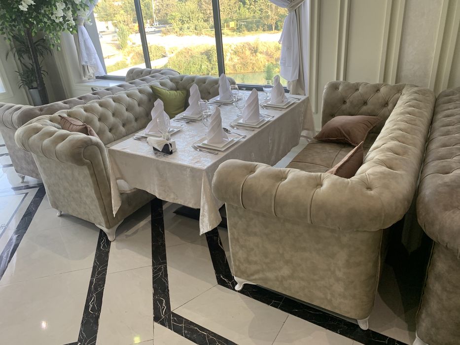 диван в ресторан. диван в кафе. мебель в ресторан. диван честор