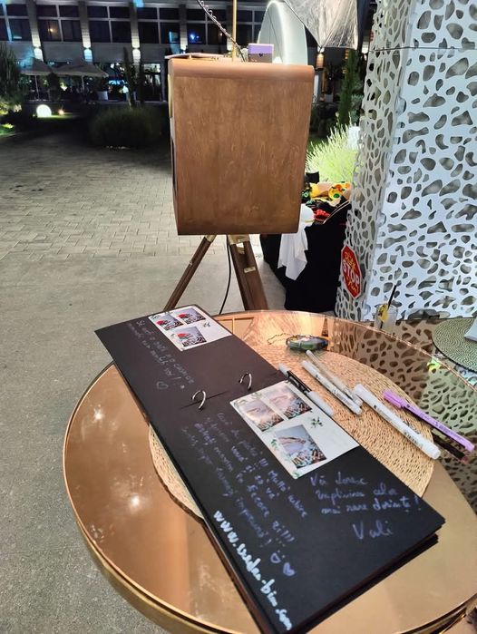 Cabina foto/fum greu valsul mirilor/gheata carbonica/baloane de fum