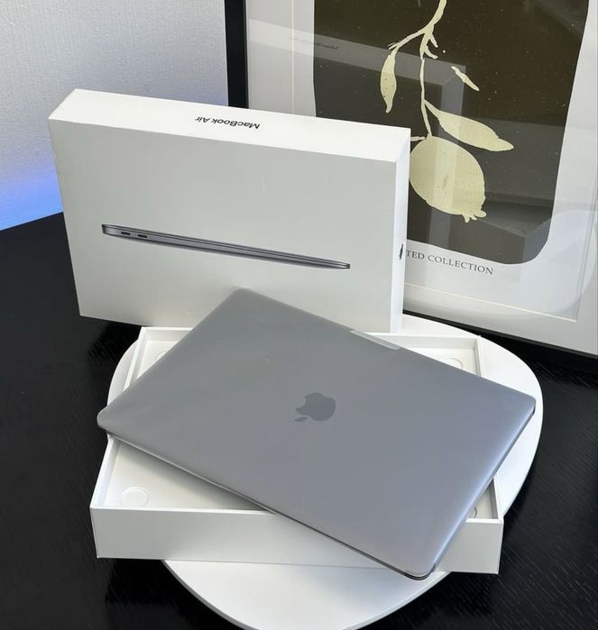 MacBook Air M1 Silver 8/256- Chotkiy noutbuk (Makbuk-Apple]