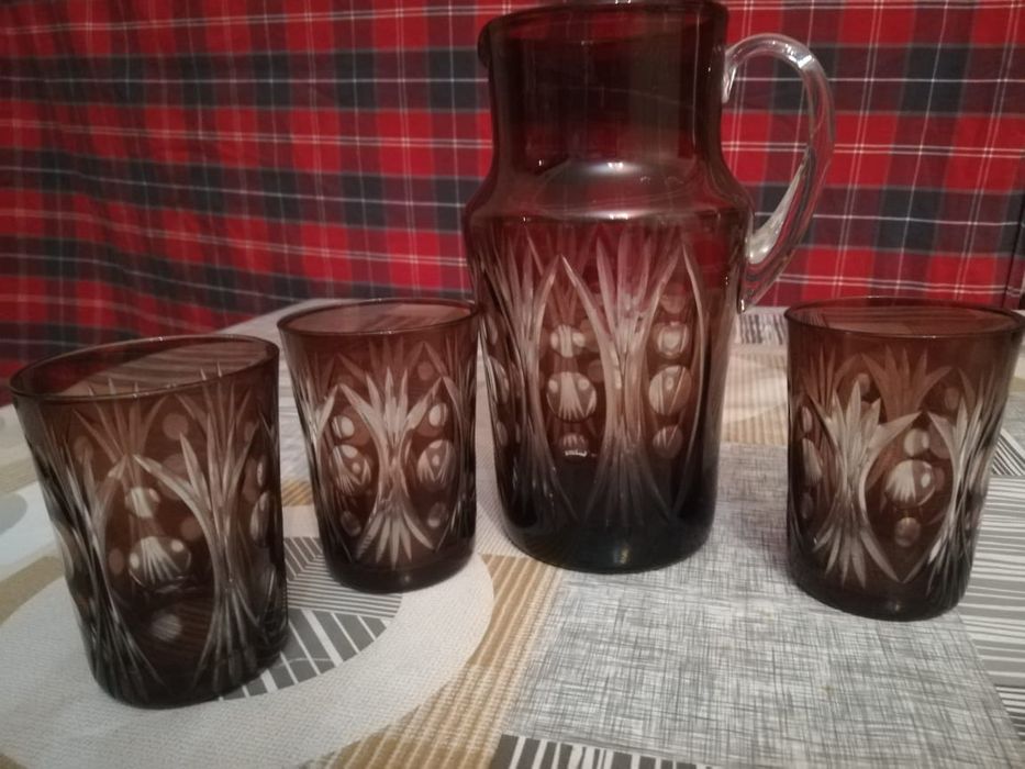 Набор Чехословацкий хрусталь.