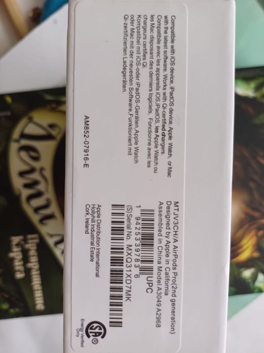 эйрподсы прошки люкс запечатаный