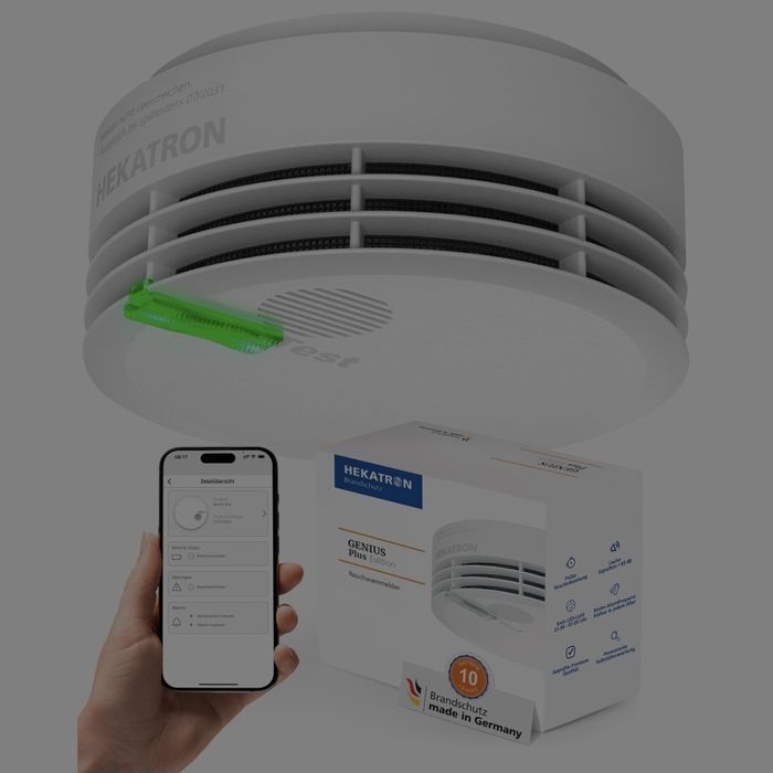 Detector fum stand-alone wireless HEKATRON GENIUS PLUS X