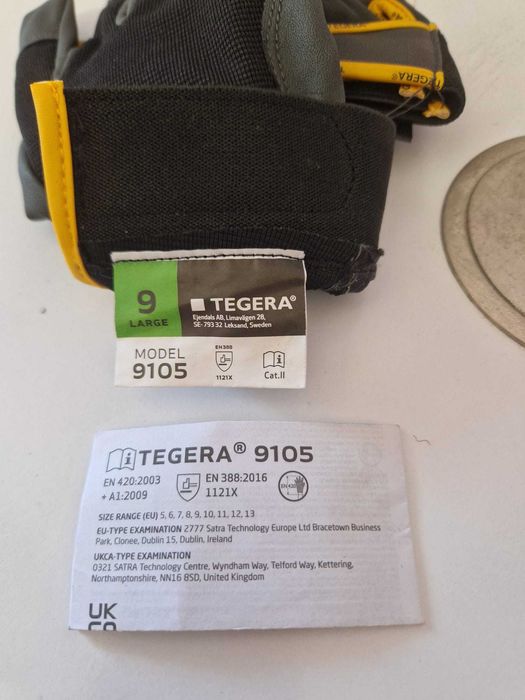 Mănuși protectie pentru manipulări ușoare tegera pro 9105 măsură 9