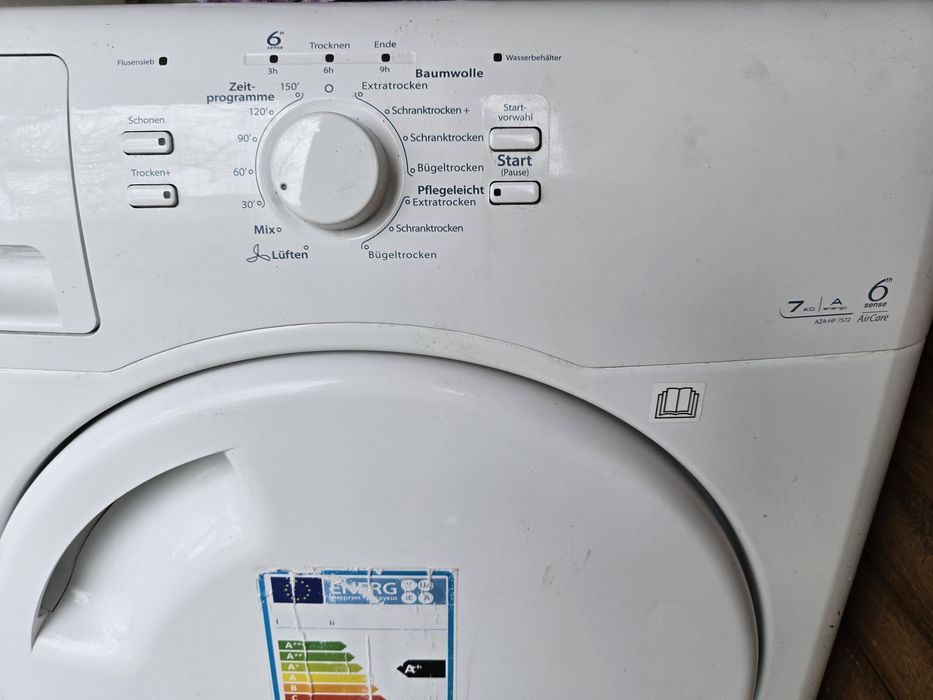 Сушилня Whirlpool 7 кг, 6th Sense – работеща