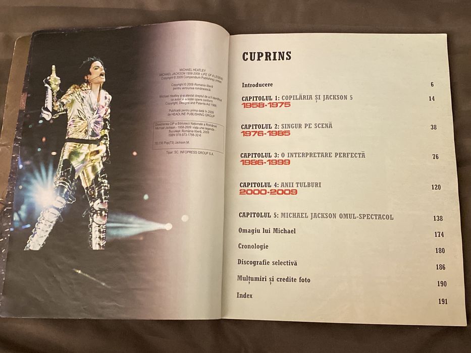 Carte Michael Jackson (1958-2009) - Viața Unei Legende