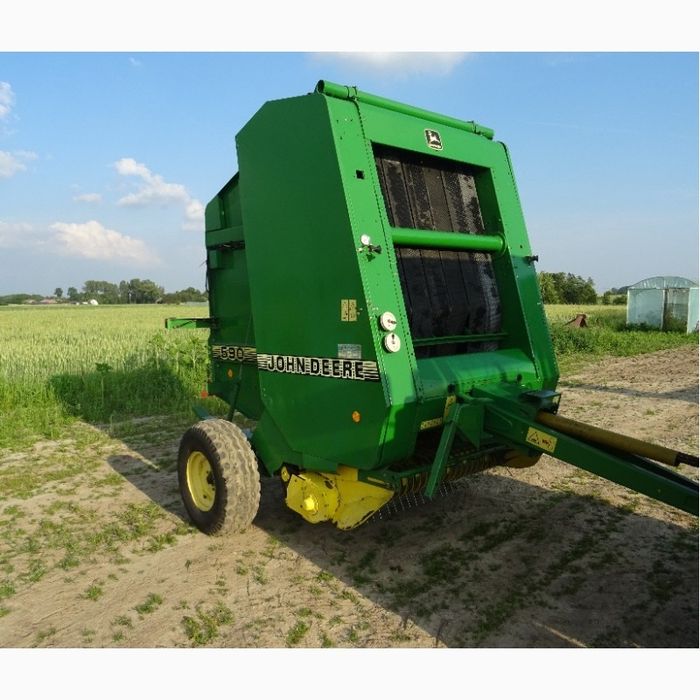 Руллонный пресс подборщик JOHN DEERE 590