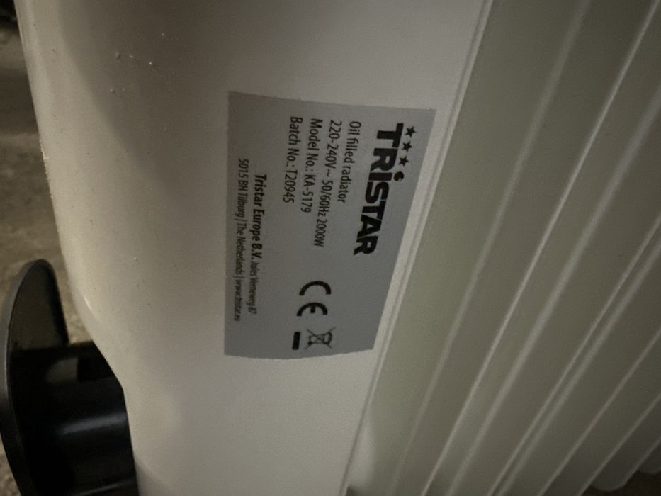 Calorifer cu ulei Tristar 2000W