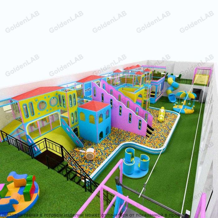 Детский лабиринт, детский игровой парк.