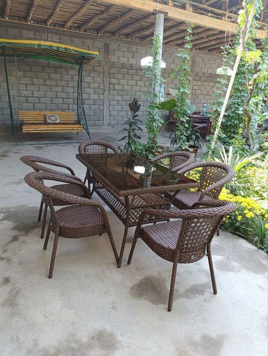 Ratan stol stullar 3 yil kafolat