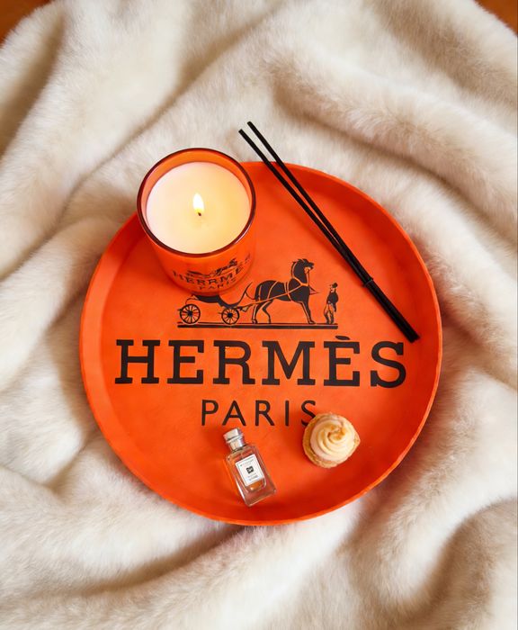 3D принтирана декоративна табла в стил Hermès (Квадратна и Кръгла)